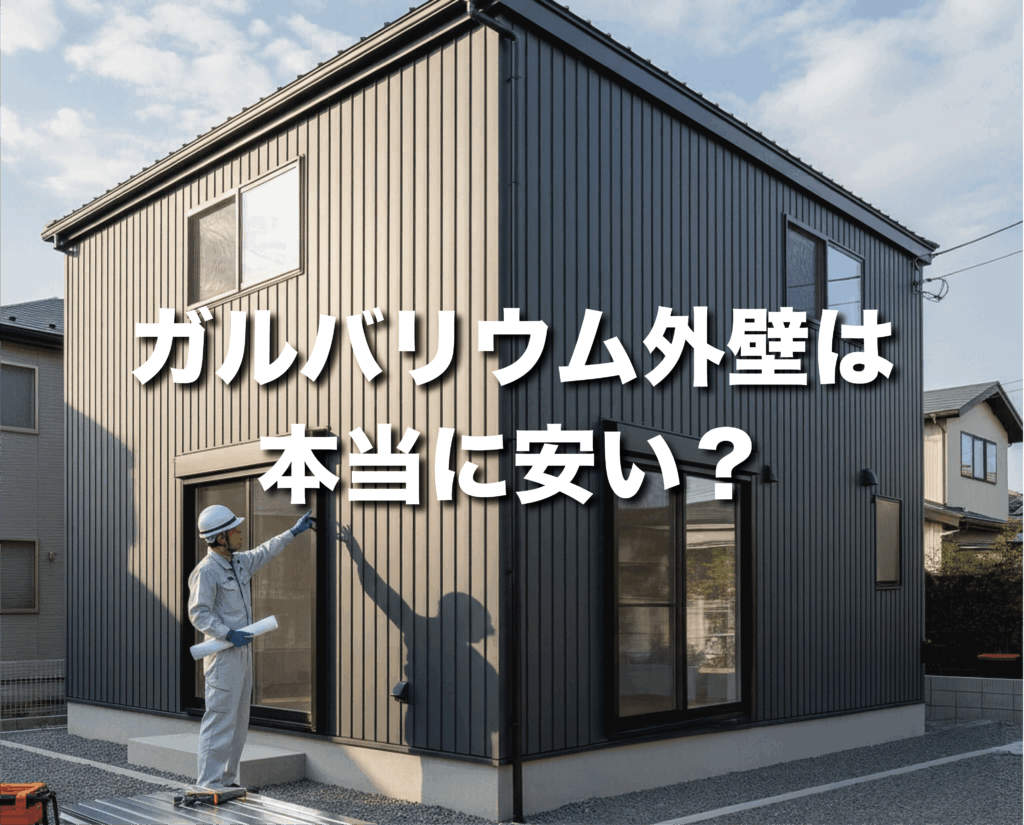?【保存版】ガルバリウム外壁は本当に安い？費用相場・安くするコツ 