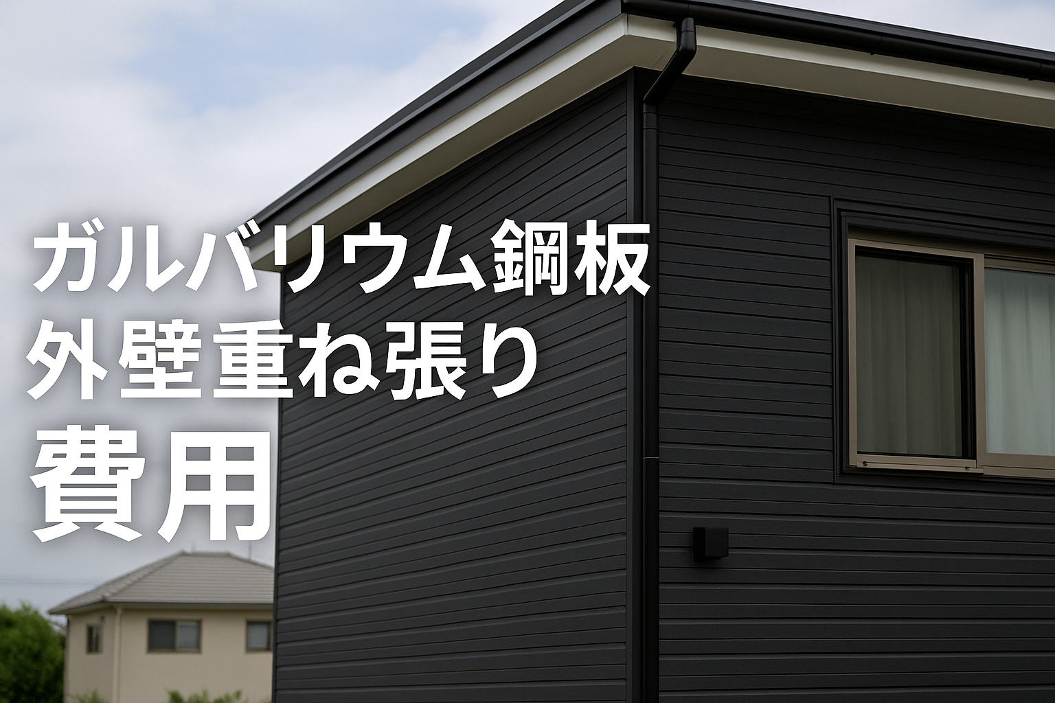 2025年版】ガルバリウム鋼板外壁の重ね張り（カバー工法）費用を徹底 